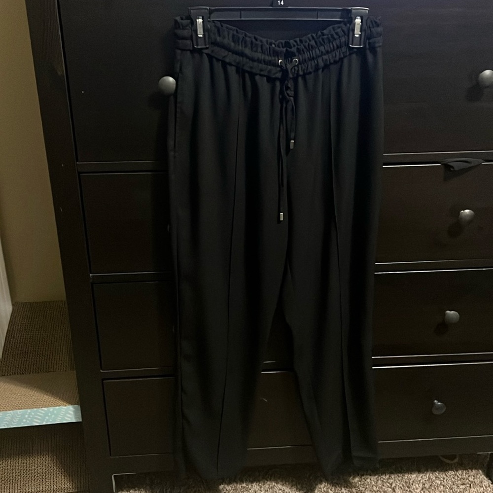 Zara drawstring dress pants
